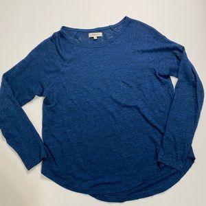 Madewell Blue Long sleeve